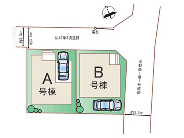〜Plot map〜 図面と異なる場合は現況を優先