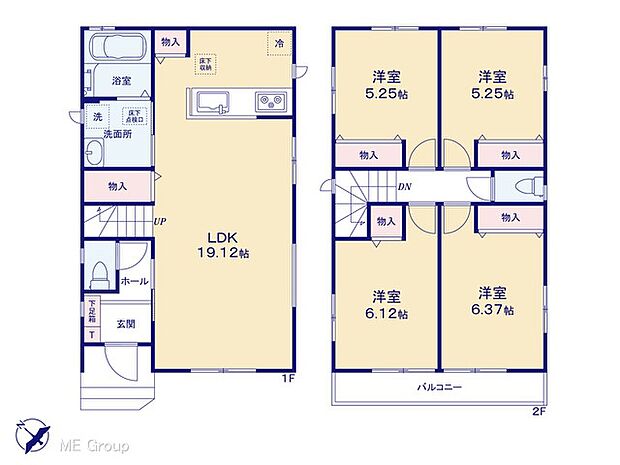 ~Floor plan~ 図面と異なる場合は現況を優先
