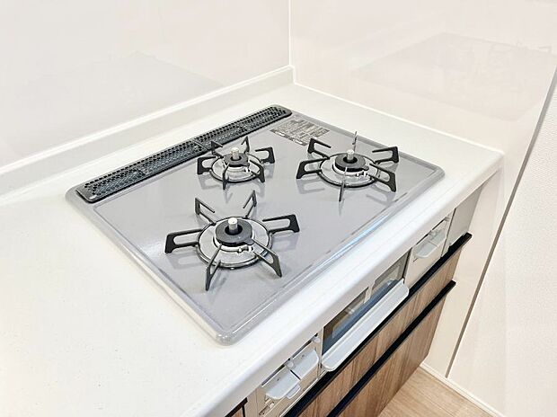 三口ガスコンロでお料理が一気にはかどりそう