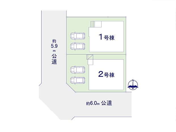 〜Plot map〜　図面と異なる場合は現況を優先