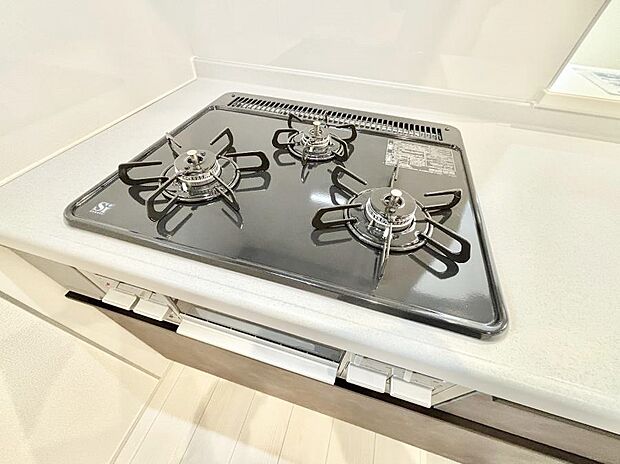 三口ガスコンロでお料理が一気にはかどりそう