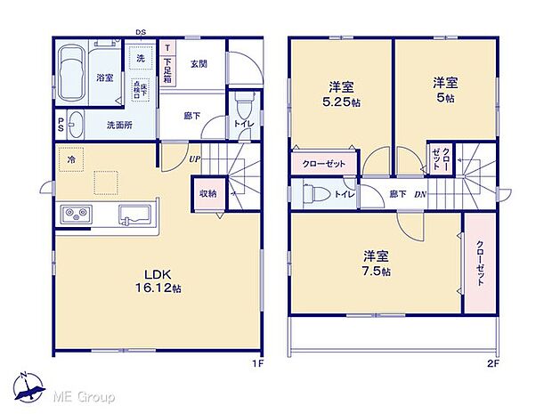 ~Floor plan~ 図面と異なる場合は現況を優先