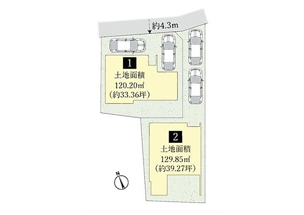 〜Plot　map〜  図面と異なる場合は現況を優先致します。