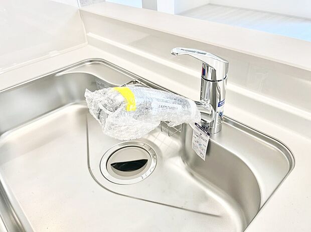 ◆P号棟◆いつでも清潔なおいしいお水を。一つの水栓で水道水と浄水を使い分け。