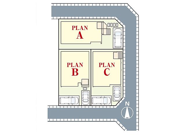 〜Plot map〜　図面と異なる場合は現況を優先致します。