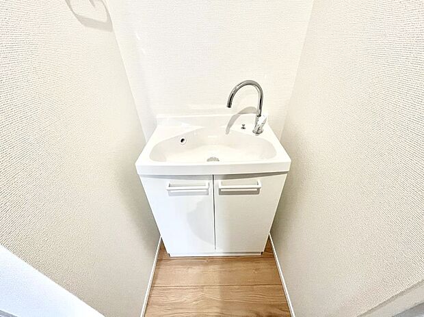あると便利なセカンド洗面台。