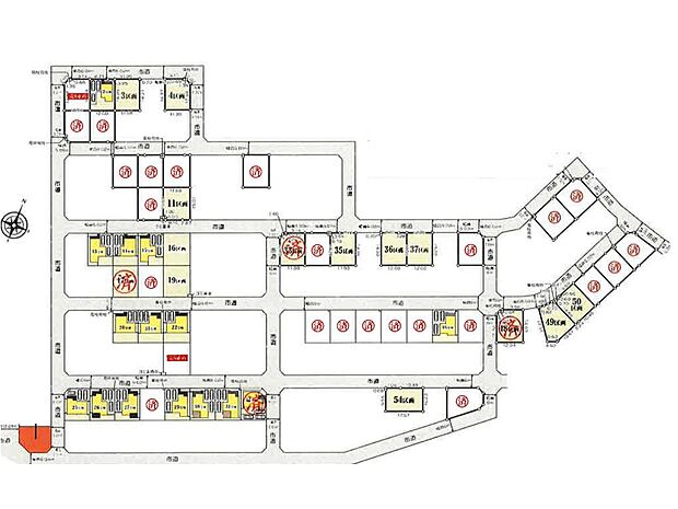 〜Plot map〜　図面と異なる場合は現況を優先