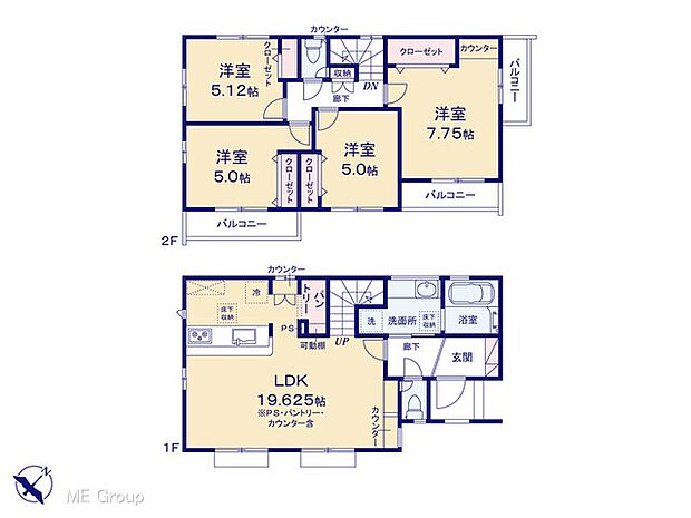 〜Floor plan〜　図面と異なる場合は現況を優先