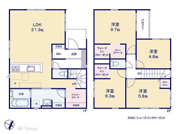 〜Floor plan〜 図面と異なる場合は現況を優先