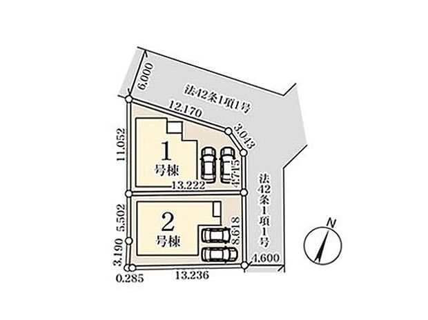 ~Plot map~ 図面と異なる場合は現況を優先致します。