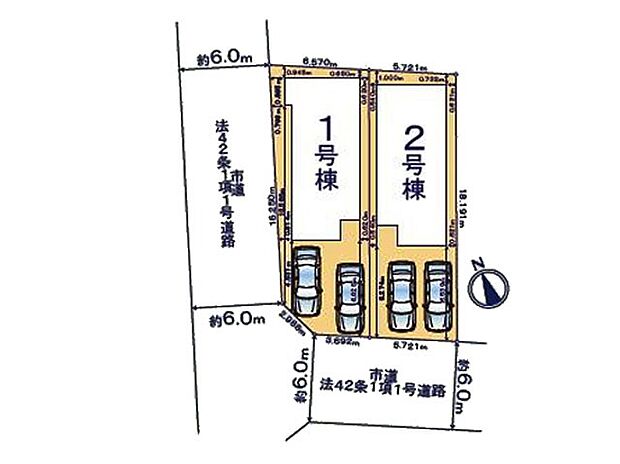 〜Plot map〜　図面と異なる場合は現況を優先致します。