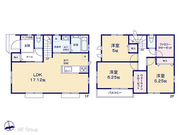 ◆Ｂ号棟◆〜Floor plan〜  図面と異なる場合は現況を優先致します。