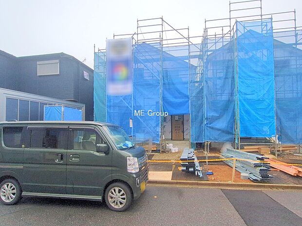 ◆A号棟◆〜Exterior〜 一戸建ての大きなメリットは、自分達の「土地」を「自由に」使える事です。ガーデニングやDIY,車やバイクの趣味など様々な用途で利用できます。