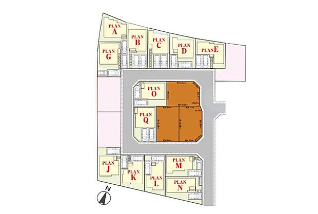 ~Plot map~ 図面と異なる場合は現況を優先