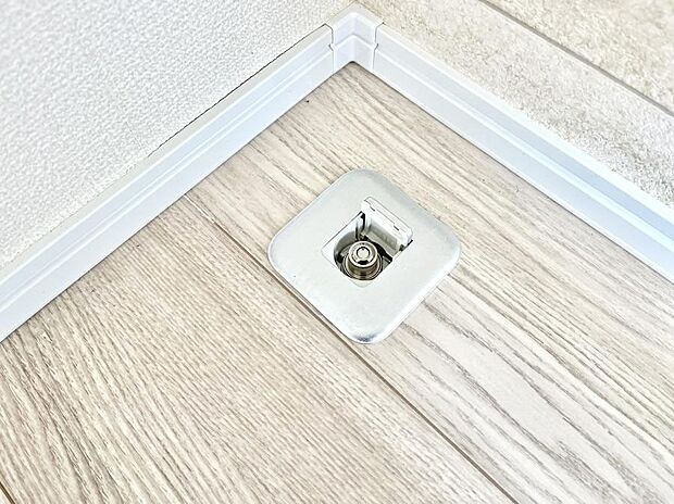 ガスコンセントがあれば足元からすぐに温まるガスファンヒーターを設置できます!