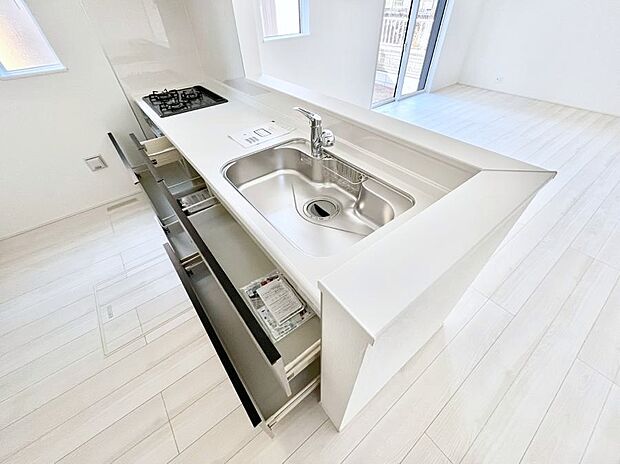 ◆2号棟◆使いやすさを優先したスライド式収納タイプ!