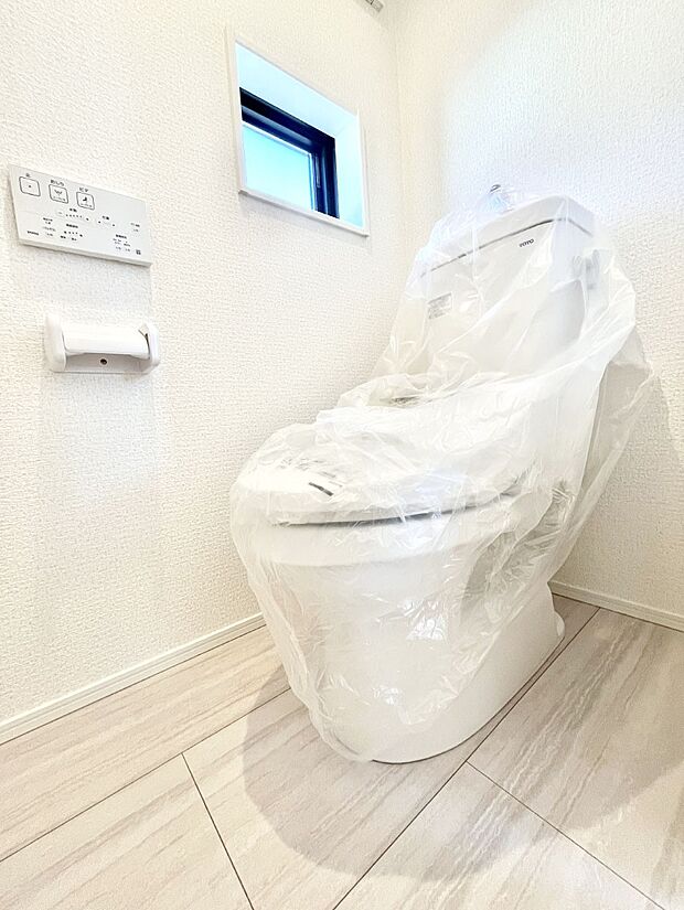 トイレは1階と2階それぞれに配置されていてとても便利です。 