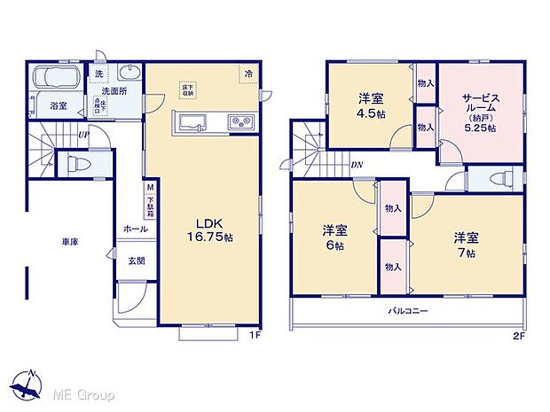 ◆L号棟◆〜Floor plan〜　図面と異なる場合は現況を優先