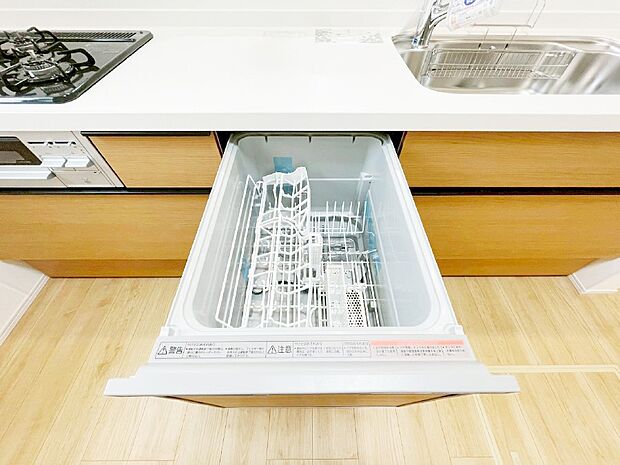 面倒なお片づけは食洗機にお任せ!家事の負担が減って、時間にも気持ちにもゆとりができます。