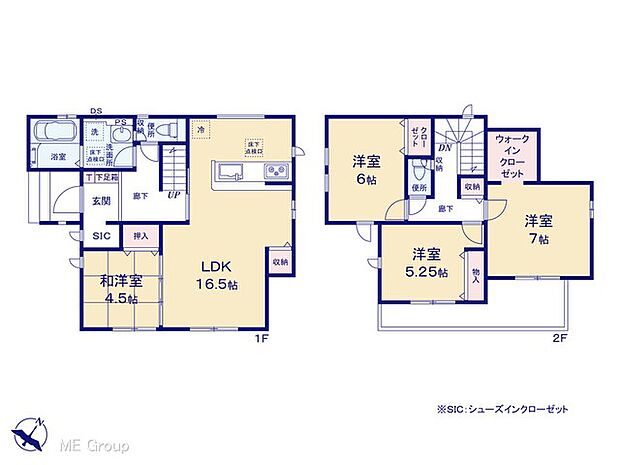 〜Floor plan〜　図面と異なる場合は現況を優先