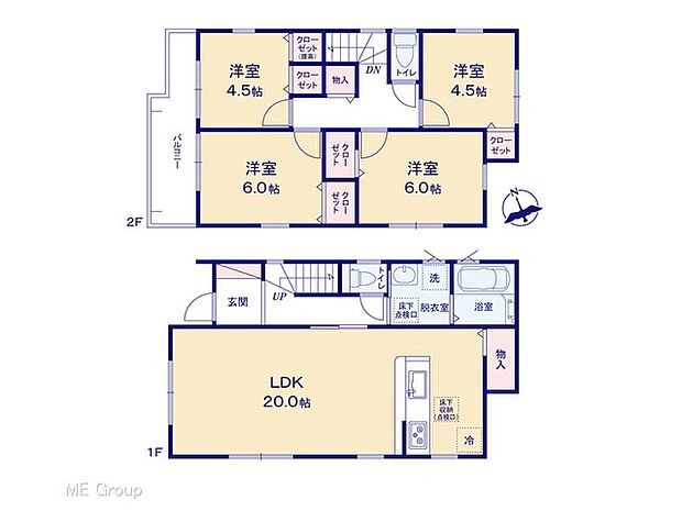 ~Floor plan~ 図面と異なる場合は現況を優先
