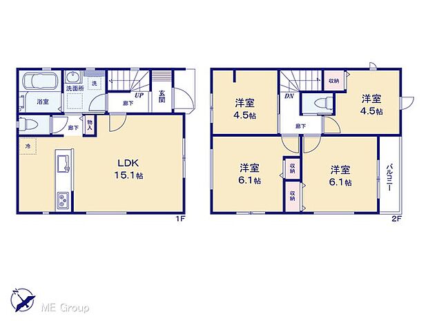 ~Floor plan~ 図面と異なる場合は現況を優先