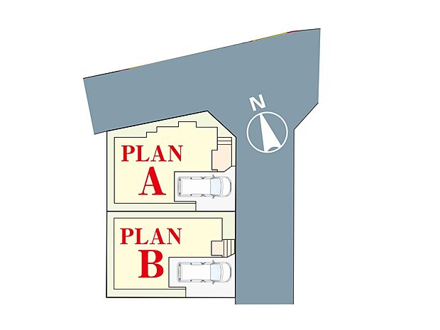 〜Plot map〜　図面と異なる場合は現況を優先