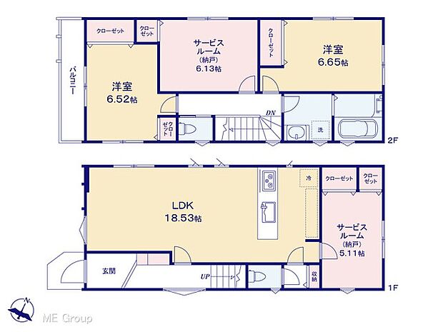 ◆3号棟◆〜Floor plan〜　図面と異なる場合は現況を優先