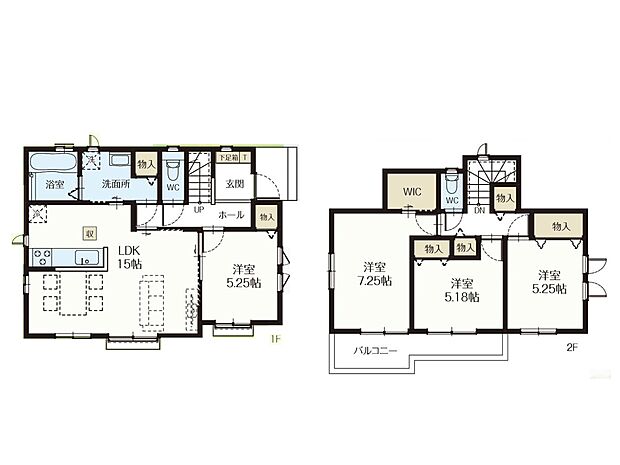 〜Floor plan〜　図面と異なる場合は現況を優先致します。