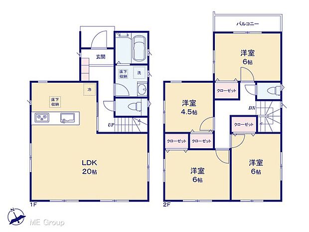 ◆2号棟◆~Floor plan~ 図面と異なる場合は現況を優先