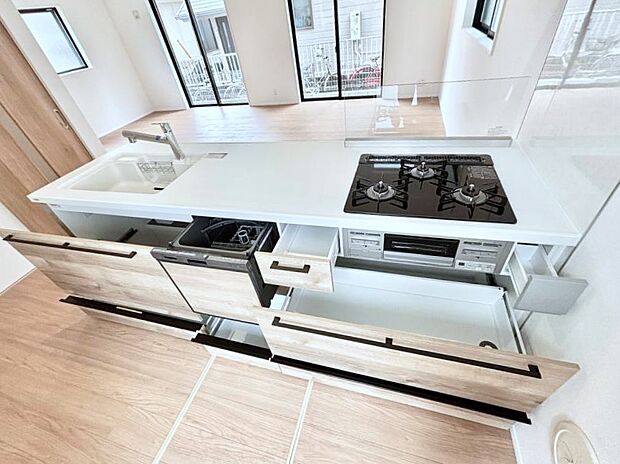 ◆2号棟◆使いやすさを優先したスライド式収納タイプ!