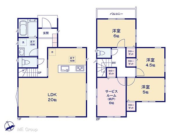 ◆1号棟◆〜Floor plan〜　図面と異なる場合は現況を優先