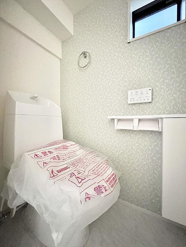 トイレは1階と2階それぞれに配置されていてとても便利です。 