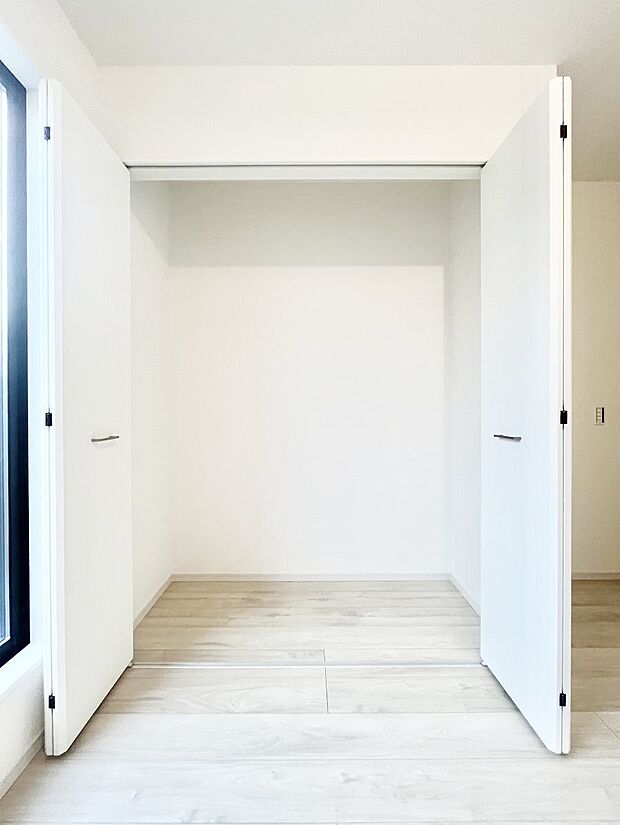 収納力あるクローゼット