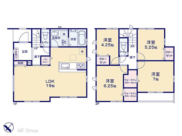 ◆1号棟◆〜Floor plan〜  図面と異なる場合は現況を優先致します。