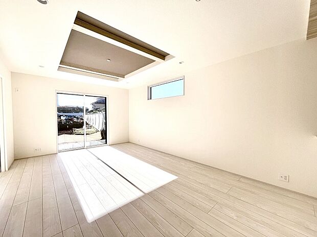 ◆1号棟◆〜Living〜　ここにはみんなが集い、食事と楽しい会話が始まる。話に夢中になりすぎて、ついつい時を忘れ夜半過ぎになってしまう。そんな束の間の幸せを感じさせてくれる場所でありたい。