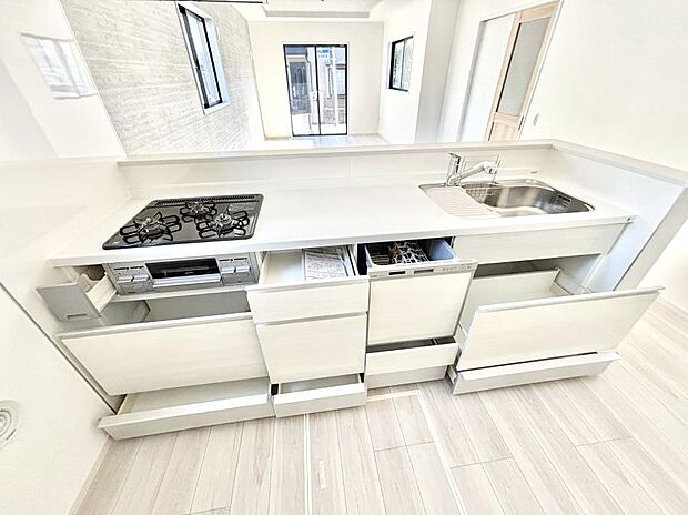 ◆2号棟◆使いやすさを優先したスライド式収納タイプ!