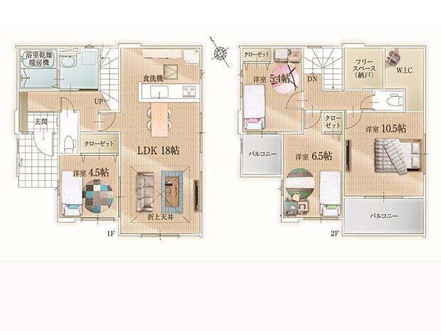 〜Floor plan〜　図面と異なる場合は現況を優先致します。