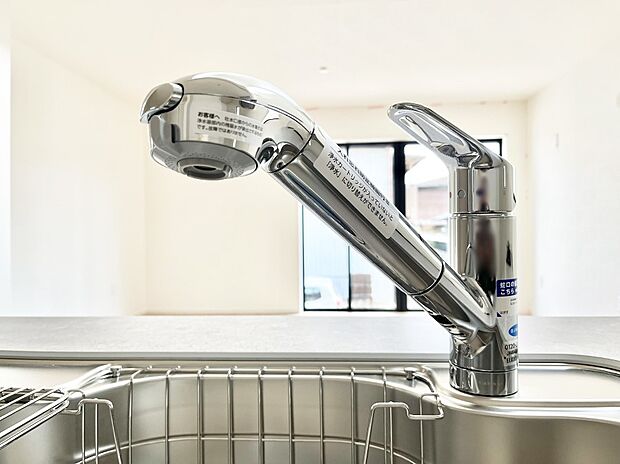 ◆1号棟◆いつでも清潔なおいしいお水を。一つの水栓で水道水と浄水を使い分け。