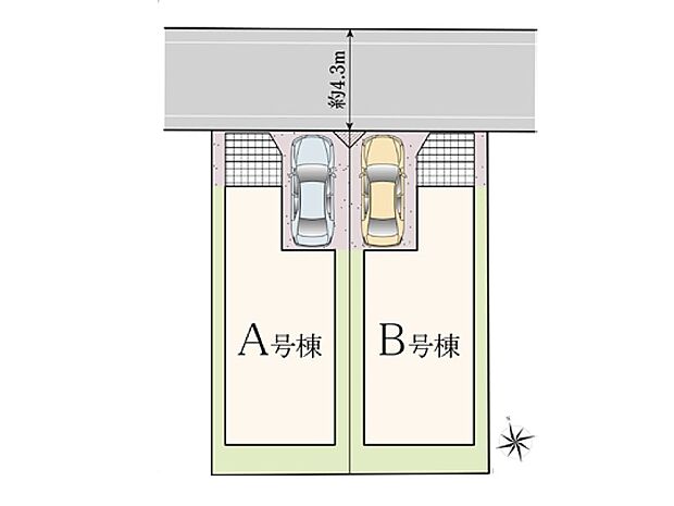 〜Plot map〜　図面と異なる場合は現況を優先