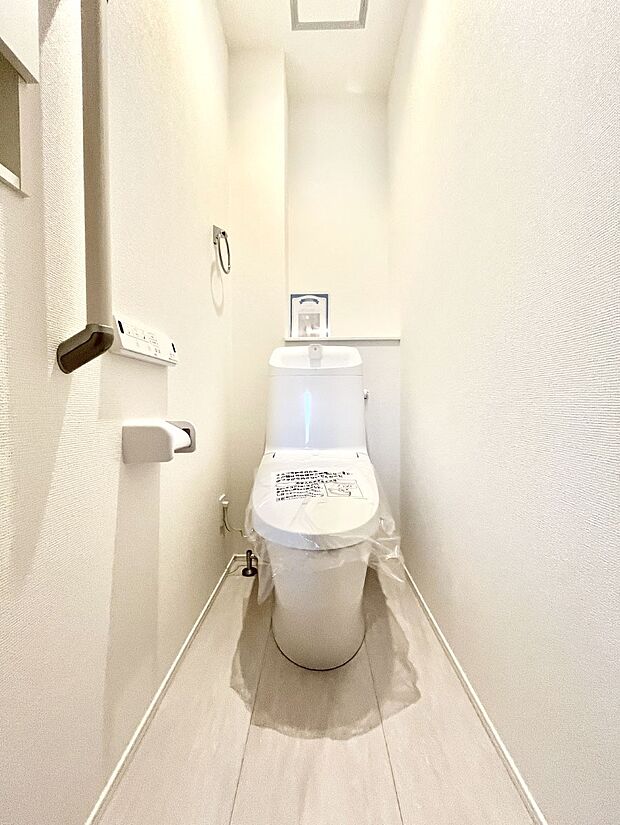 トイレは1階と2階それぞれに配置されていてとても便利です。