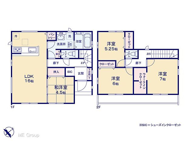 ◆7号棟◆〜Floor plan〜　図面と異なる場合は現況を優先