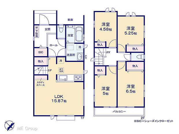 ◆B号棟◆~Floor plan~ 図面と異なる場合は現況を優先