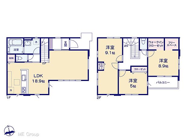 〜Floor plan〜　図面と異なる場合は現況を優先