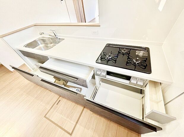 ◆2号棟◆使いやすさを優先したスライド式収納タイプ！