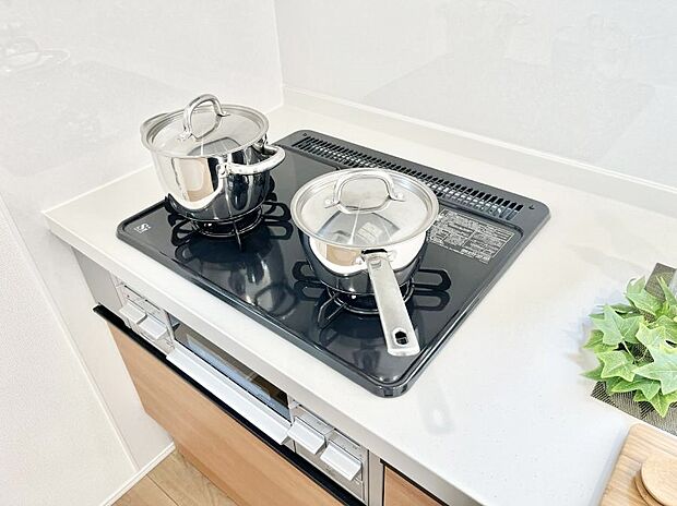 三口ガスコンロでお料理が一気にはかどりそう