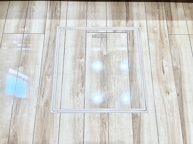 床下収納付き!日用品・非常用品の収納にも大活躍。