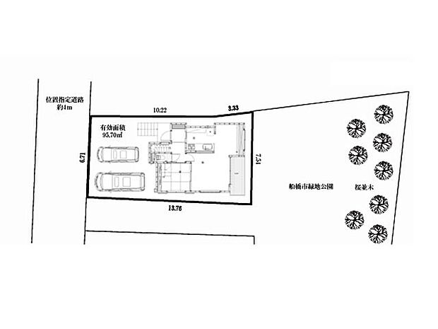 〜Plot map〜　図面と異なる場合は現況を優先致します。
