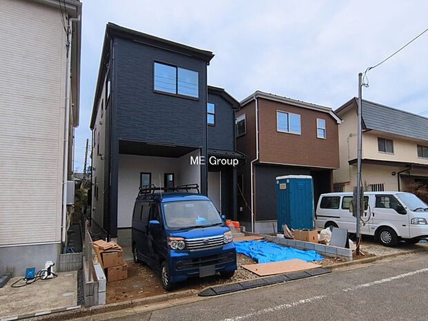 ◆2号棟◆~Exterior~ 閑静な住宅地で子育て家族にピッタリ。毎日のお散歩も快適な緑に恵まれたエリアで、自然に包まれた穏やかな暮らしを実現するための、ゆとりある住環境が整っています。