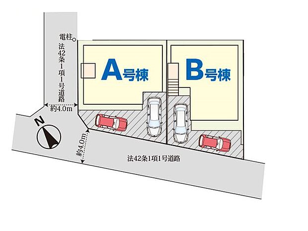 〜Plot map〜　図面と異なる場合は現況を優先